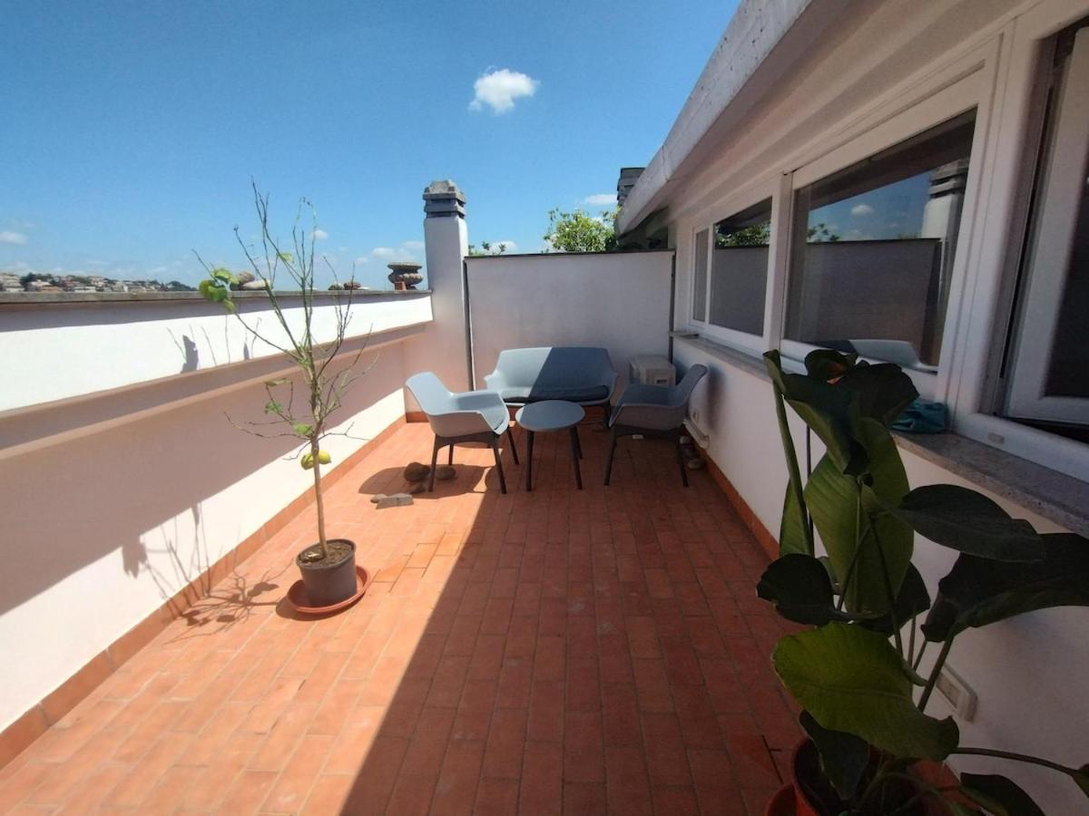 Il Mulo Volante - Panoramico Attico Con Terrazzo A Trastevere Apartamento