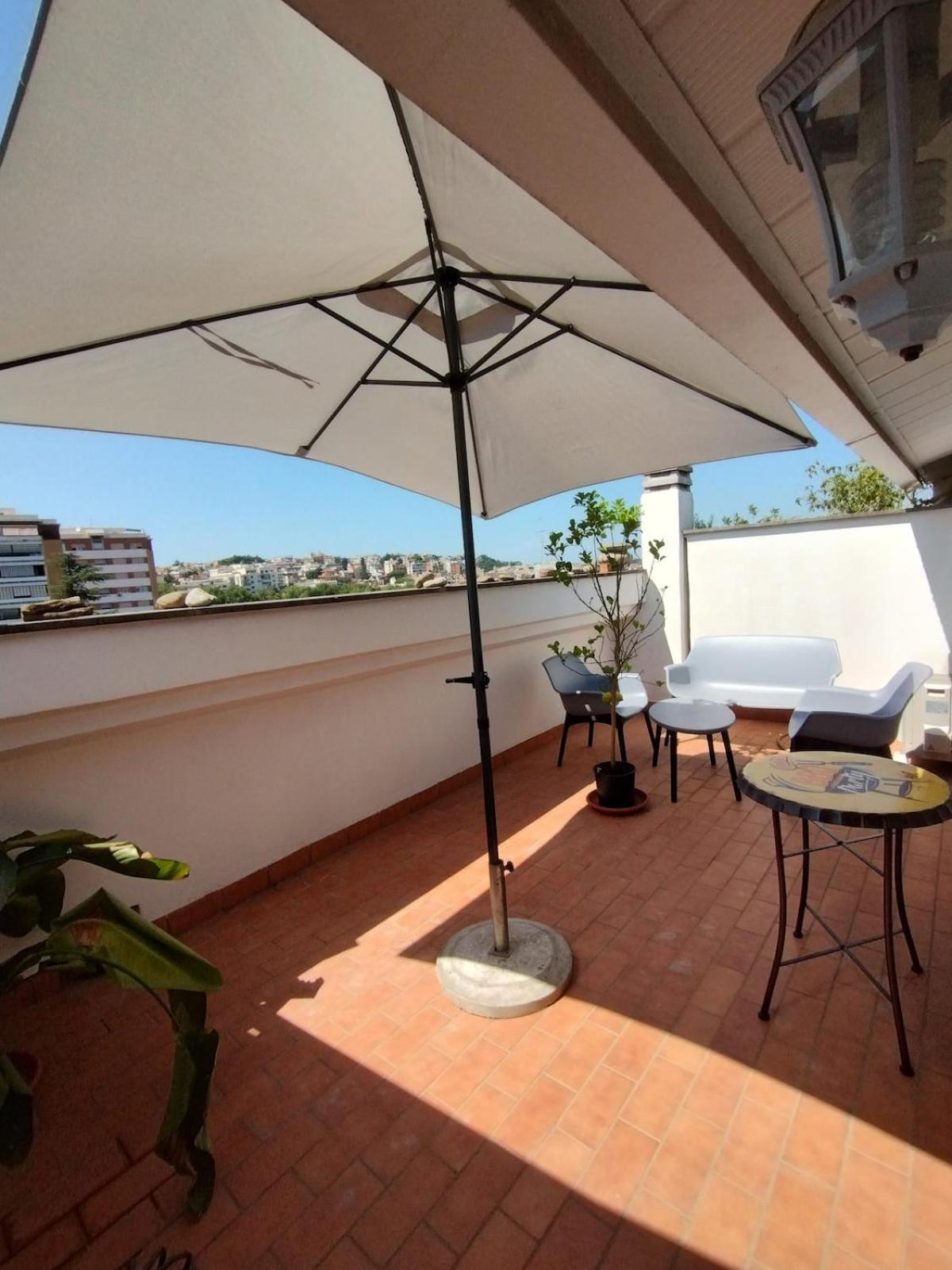 Apartamento Il Mulo Volante - Panoramico Attico Con Terrazzo A Trastevere *